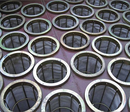 集塵機濾袋及支架籠