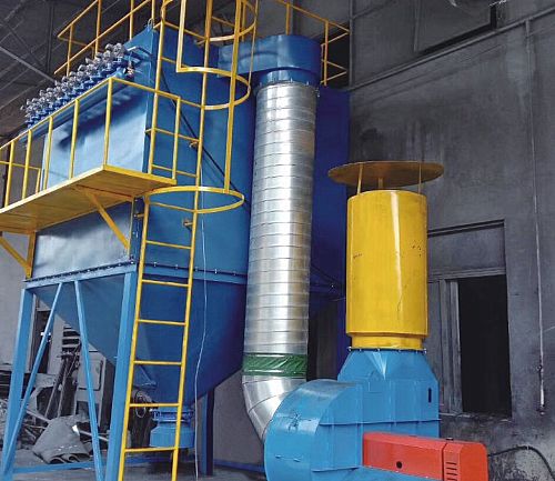 焊接式中央除塵器1